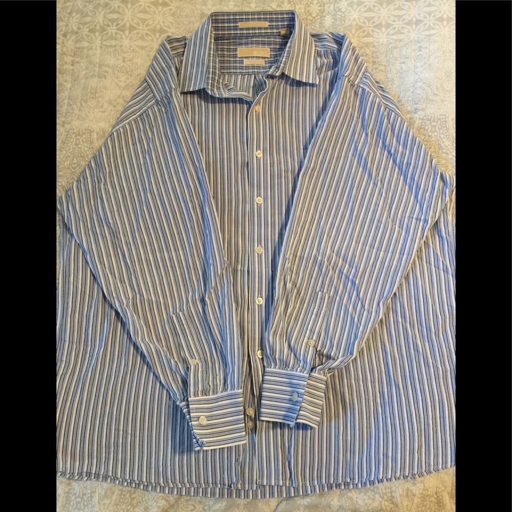 Michael Kors striped button shirt!